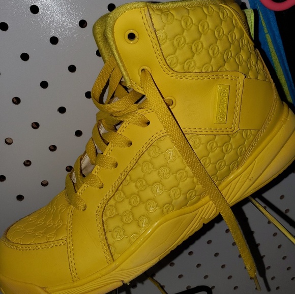 zumba shoes yellow